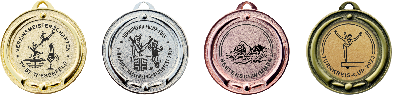 Medaille m526 – Jahresmedaille 2026 in vier Farben