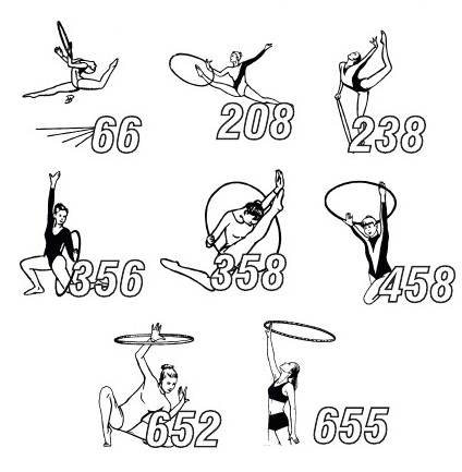 Akrobatik / Fitness Ausschnitt 1A